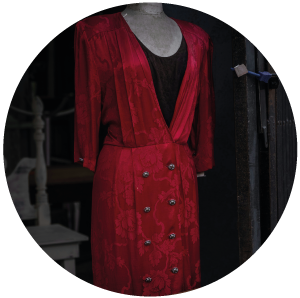 vestido rojo